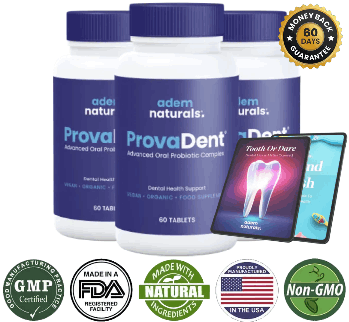 Introducing ProvaDent oral health supplement