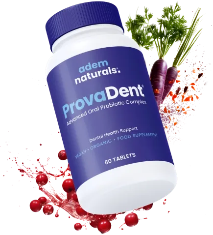 ProvaDent natural supplement bottle